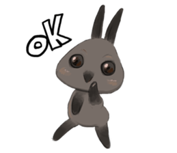 Onigiri rabbits sticker #3818185