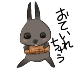 Onigiri rabbits sticker #3818206