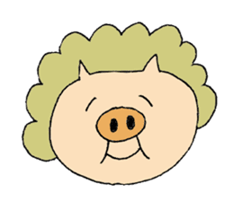 Grandma of pig sticker #3818487