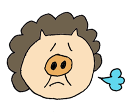 Grandma of pig sticker #3818489