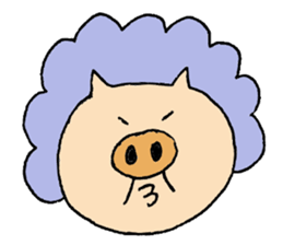 Grandma of pig sticker #3818490