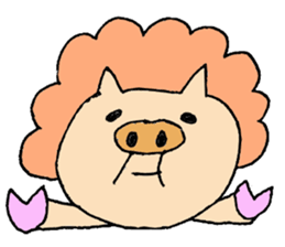 Grandma of pig sticker #3818494
