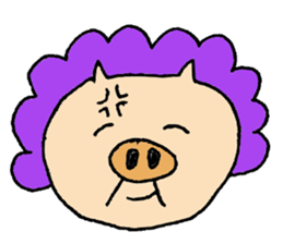 Grandma of pig sticker #3818496