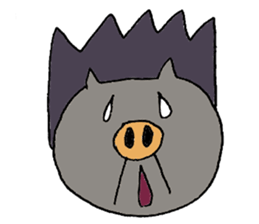 Grandma of pig sticker #3818497