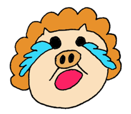 Grandma of pig sticker #3818499