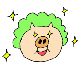 Grandma of pig sticker #3818504