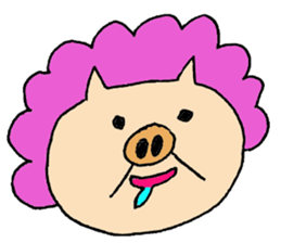 Grandma of pig sticker #3818509
