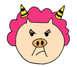 Grandma of pig sticker #3818511
