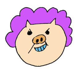 Grandma of pig sticker #3818514