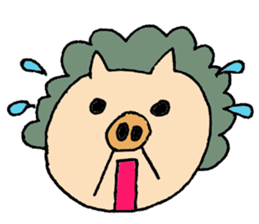Grandma of pig sticker #3818516
