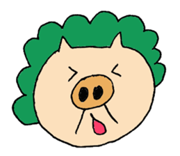 Grandma of pig sticker #3818517