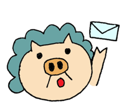 Grandma of pig sticker #3818519