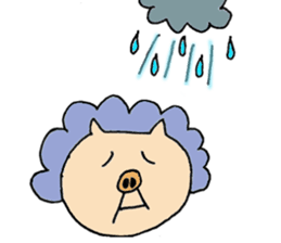 Grandma of pig sticker #3818521