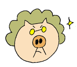 Grandma of pig sticker #3818522