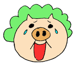 Grandma of pig sticker #3818523