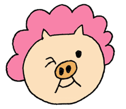 Grandma of pig sticker #3818525