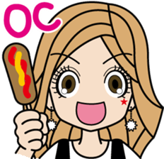 Gal word  sticker sticker #3818897