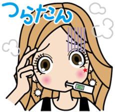 Gal word  sticker sticker #3818898