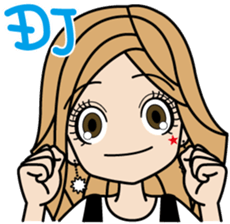 Gal word  sticker sticker #3818914