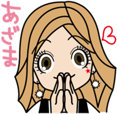 Gal word  sticker sticker #3818920