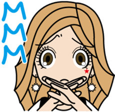 Gal word  sticker sticker #3818921