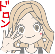 Gal word  sticker sticker #3818926