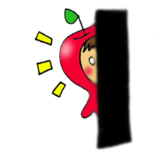 Apple baby's happy life sticker #3818967