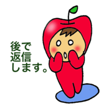 Apple baby's happy life sticker #3818969