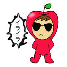 Apple baby's happy life sticker #3818987