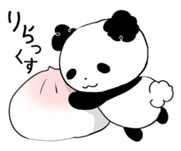 KAWAII teacup PANDA! sticker #3819118