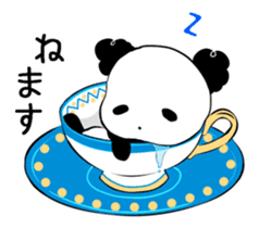 KAWAII teacup PANDA! sticker #3819125