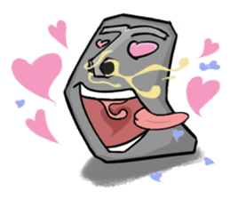 A stoneman comes from nowhere sticker #3819127