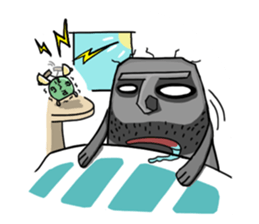 A stoneman comes from nowhere sticker #3819130