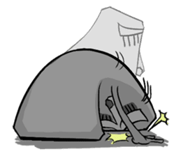 A stoneman comes from nowhere sticker #3819135