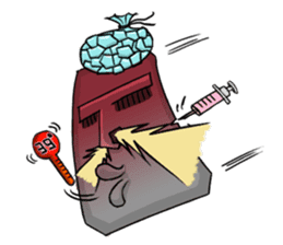 A stoneman comes from nowhere sticker #3819136