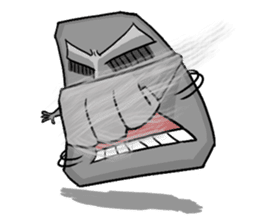 A stoneman comes from nowhere sticker #3819137