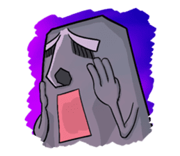 A stoneman comes from nowhere sticker #3819150