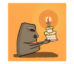 A stoneman comes from nowhere sticker #3819156