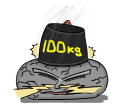 A stoneman comes from nowhere sticker #3819160