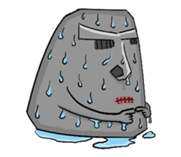 A stoneman comes from nowhere sticker #3819162