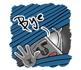 A stoneman comes from nowhere sticker #3819166