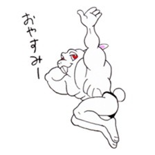 Macho Rabbit sticker #3819610