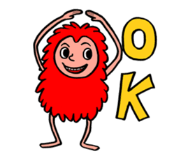 Kijimuna of the Okinawa Island sticker #3819654