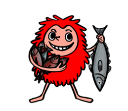 Kijimuna of the Okinawa Island sticker #3819684