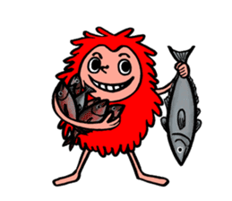 Kijimuna of the Okinawa Island sticker #3819684