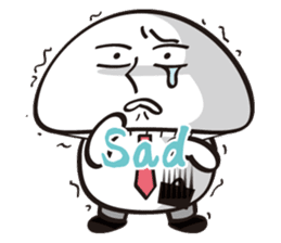 Mushroom salaryman Vol.2 English version sticker #3819741