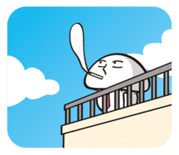 Mushroom salaryman Vol.2 English version sticker #3819742