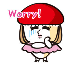 Mushroom salaryman Vol.2 English version sticker #3819747
