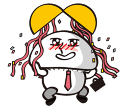 Mushroom salaryman Vol.2 English version sticker #3819752