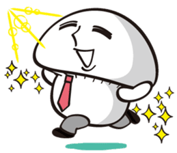 Mushroom salaryman Vol.2 English version sticker #3819754